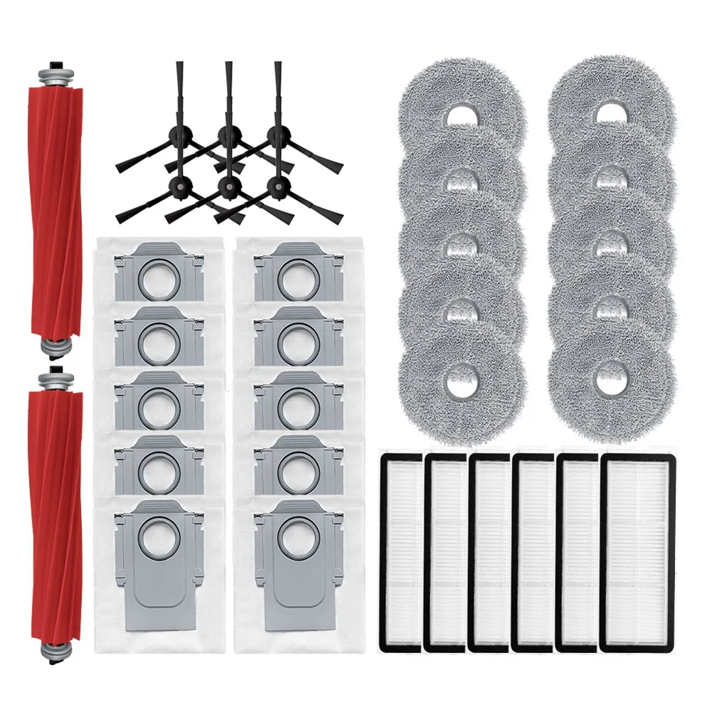 For Roborock Qrevo Pro / Qrevo MaxV / Qrevo S / Qrevo Plus Main Side Brush Filter Mop Dust Bag Replacement Parts
For Roborock Qrevo Pro / Qrevo MaxV / Qrevo S / Qrevo Plus Main Side Brush Filter Mop Dust Bag Replacement Parts