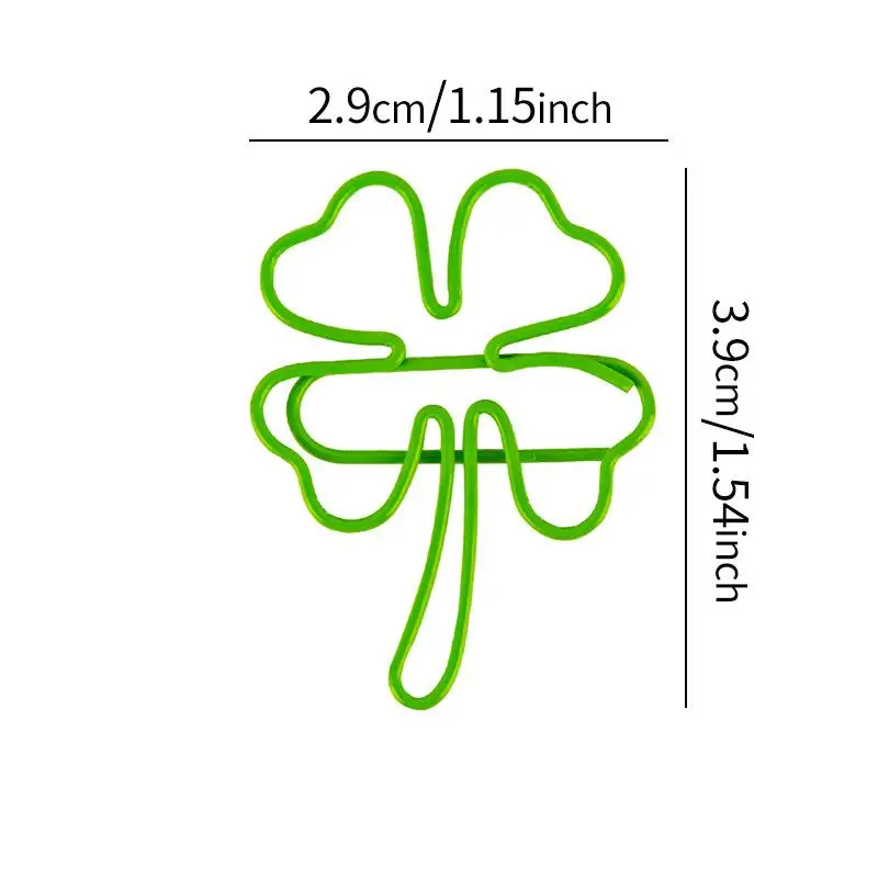 10 шт. бумажных зажимов в форме четырехлистного клевера, самые продаваемые круглые булавки-талисманы на удачу для офиса, школы, подарков, уникальный дизайн с четырьмя листьями
10 шт. бумажных зажимов в форме четырехлистного клевера, самые продаваемые круглые булавки-талисманы на удачу для офиса, школы, подарков, уникальный дизайн с четырьмя листьями