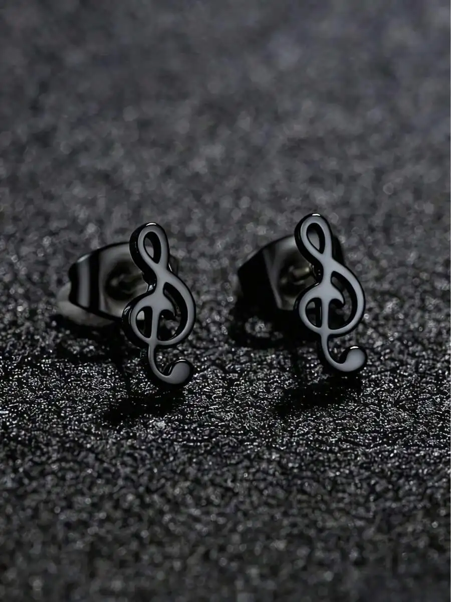 Treble Clef Shaped Stud Earrings For Women Fashion Jewelry
Treble Clef Shaped Stud Earrings For Women Fashion Jewelry