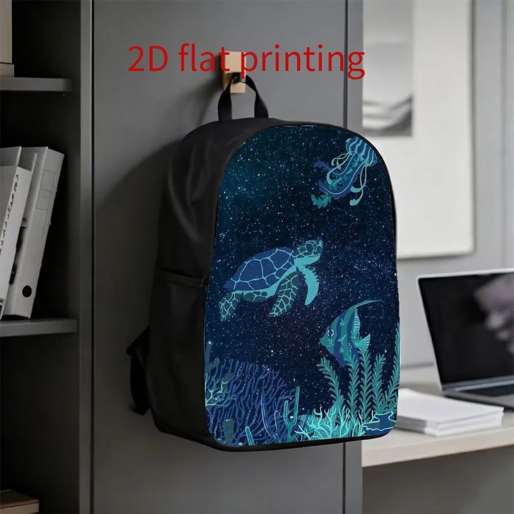1 pack of night sea turtle jellyfish fish backpack | Cute and lightweight, large capacity, adjustable shoulder straps, zipper
1 pack of night sea turtle jellyfish fish backpack | Cute and lightweight, large capacity, adjustable shoulder straps, zipper