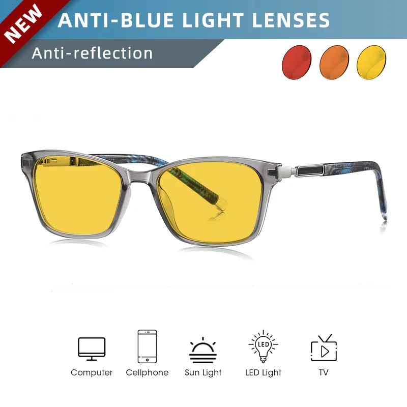 OKH New Anti Blue Light Yellow Lens Sleep Glasses Blue Light Blocking Glasses Anti-reflection Computer Eyeglasses
OKH New Anti Blue Light Yellow Lens Sleep Glasses Blue Light Blocking Glasses Anti-reflection Computer Eyeglasses