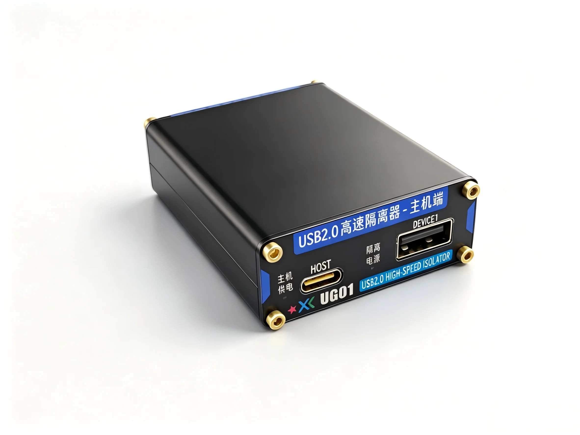 USB2.0 High Speed Isolator HUB 480Mbps 3kV Electromagnetic Isolation UG01 Audio, Low Noise Isolation
USB2.0 High Speed Isolator HUB 480Mbps 3kV Electromagnetic Isolation UG01 Audio, Low Noise Isolation