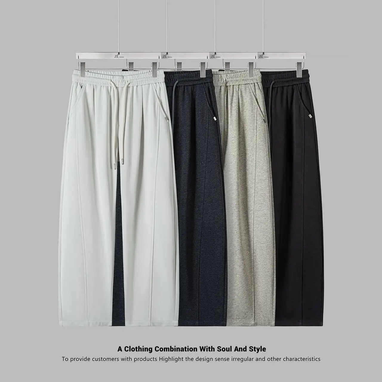 2026 Spring Young Men's Scimitar Wide-leg Casual Pants Yunrou Trendy Brand Simple Loose Sports Trousers
2026 Spring Young Men's Scimitar Wide-leg Casual Pants Yunrou Trendy Brand Simple Loose Sports Trousers