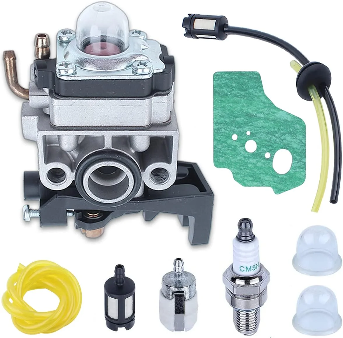 Replacement Parts 9 in 1 Carburettor Kit for Honda GX25 GX35 FG110 HHT35 HHT25 Engine Carburettor&Gasket&Filter&Fuel Hose &Air F
Replacement Parts 9 in 1 Carburettor Kit for Honda GX25 GX35 FG110 HHT35 HHT25 Engine Carburettor&Gasket&Filter&Fuel Hose &Air F