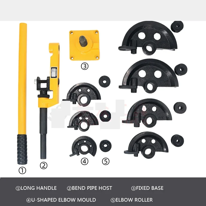 New SWG-25S Pipe Bender Manual "U" Type Pipe Bending Tool Iron/Stainless Steel/Copper/Aluminum Pipe Bending Machine Tool
New SWG-25S Pipe Bender Manual "U" Type Pipe Bending Tool Iron/Stainless Steel/Copper/Aluminum Pipe Bending Machine Tool
