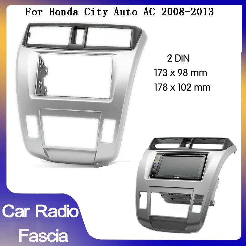 Double 2 Din Car Radio Frame Fascia For Honda City Auto AC 2008-2014 Double Din Fascia Radio Dvd Stereo Cd Panel Dash Mounting
Double 2 Din Car Radio Frame Fascia For Honda City Auto AC 2008-2014 Double Din Fascia Radio Dvd Stereo Cd Panel Dash Mounting