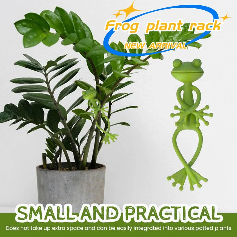 Creative And Practical Plant Stand Frog Plant Stand Small Potted Vine Succulent Stable Support Stand Home Decoration Tool
Creative And Practical Plant Stand Frog Plant Stand Small Potted Vine Succulent Stable Support Stand Home Decoration Tool