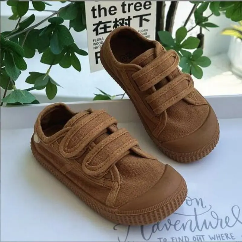 Children's Canvas Shoes 2024 Autumn Boys Girls Low Top Velcro Casual Soft Sole Breathable Baby Shoes
Children's Canvas Shoes 2024 Autumn Boys Girls Low Top Velcro Casual Soft Sole Breathable Baby Shoes