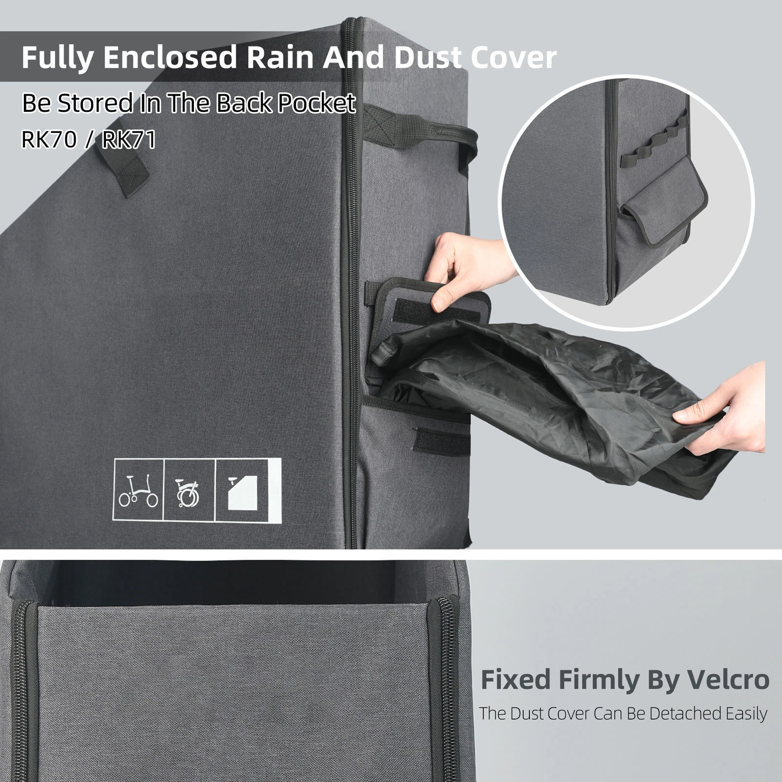 Folding Bike Storage Box with DustCover Bicycle Storage Bag Outdoor Foldable Easy Carry Storage Bag for Folding Bike
Folding Bike Storage Box with DustCover Bicycle Storage Bag Outdoor Foldable Easy Carry Storage Bag for Folding Bike