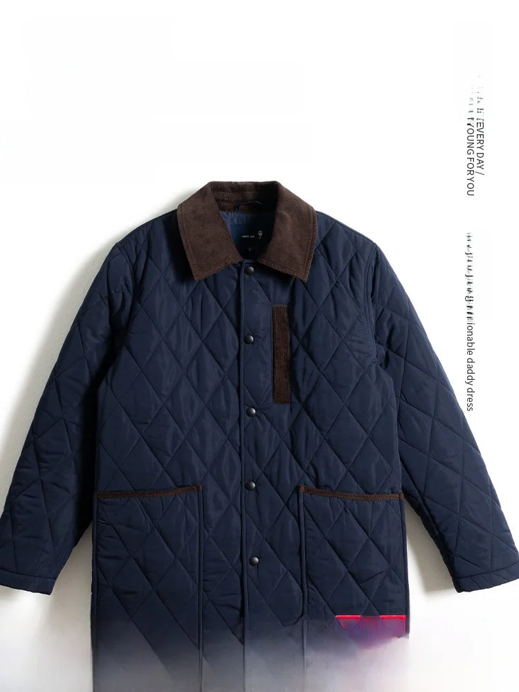 Warm Thin Cotton Jaet for Dad And ly Men Loose Fit Winter Coat Comfortable Soft Polyester Fiber Faionable Urban Sle
Warm Thin Cotton Jaet for Dad And ly Men Loose Fit Winter Coat Comfortable Soft Polyester Fiber Faionable Urban Sle