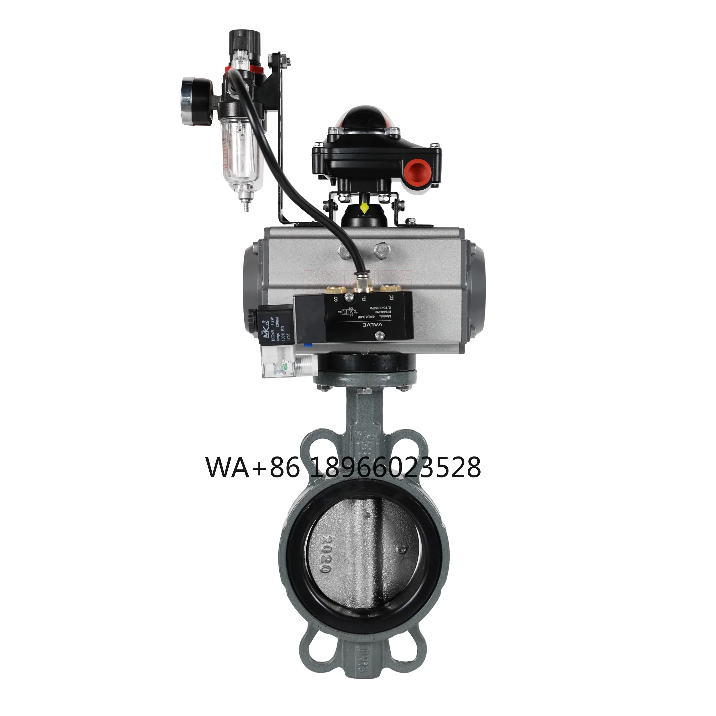 D671X-16C Pneumatic butterfly Valve Pneumatic Cast Steel Wafer Type Soft Seal Valve DN50100150200
D671X-16C Pneumatic butterfly Valve Pneumatic Cast Steel Wafer Type Soft Seal Valve DN50100150200