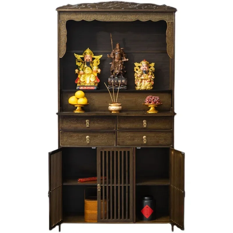 Clothes Closet Buddha Cabinet Altar Altar Modern Minimalist Incense Burner Table Home with Door Altar
Clothes Closet Buddha Cabinet Altar Altar Modern Minimalist Incense Burner Table Home with Door Altar