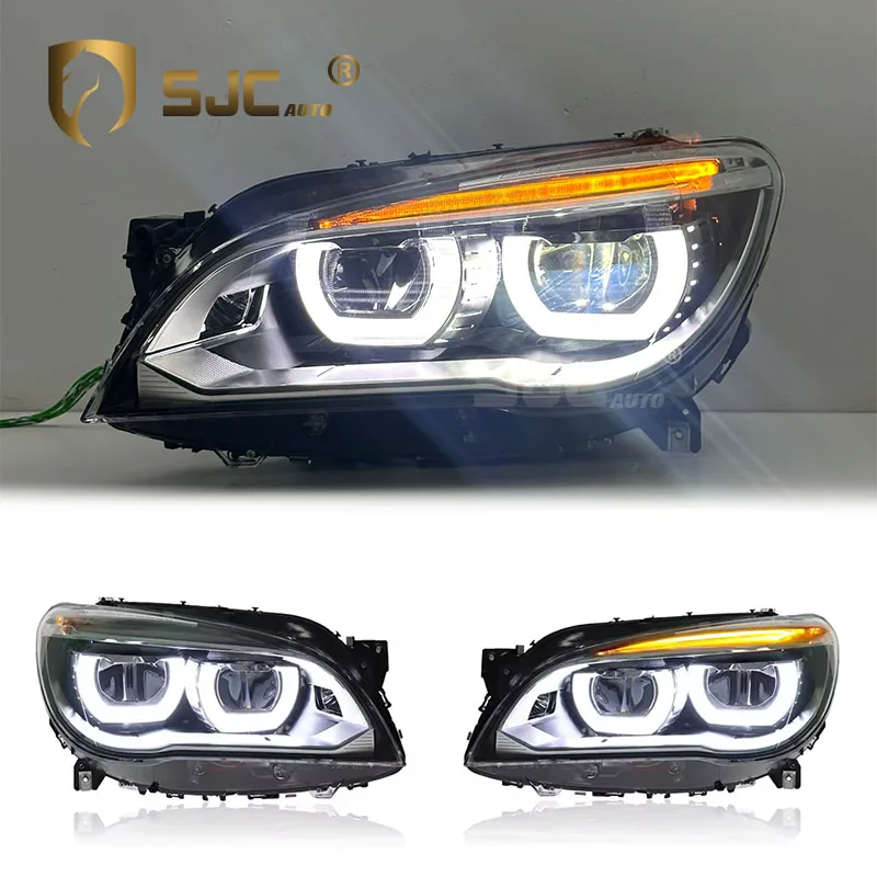 SJC Car Front Lights for BMW 7 Series F01 F02 2009-2015 LED Headlight Upgraded Head Lamp Plug and Play Car Accessories
SJC Car Front Lights for BMW 7 Series F01 F02 2009-2015 LED Headlight Upgraded Head Lamp Plug and Play Car Accessories