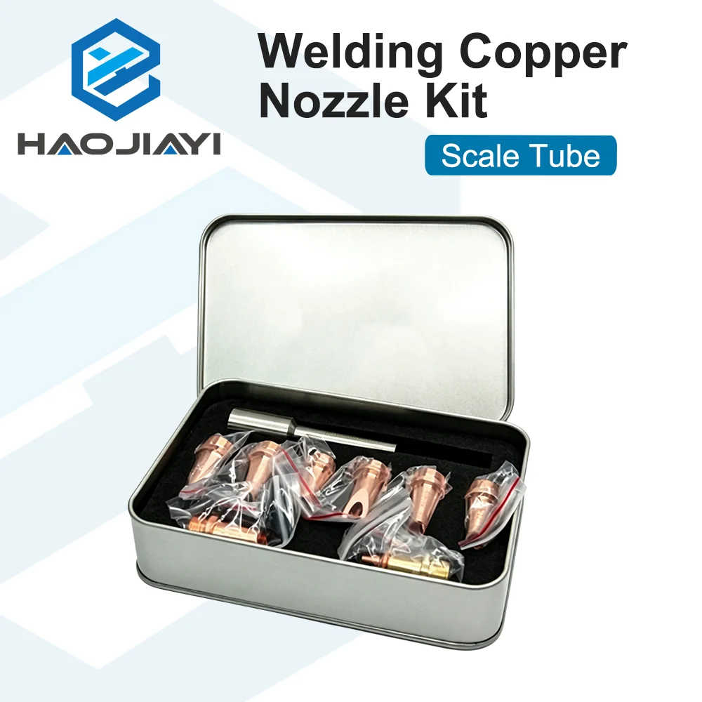 Copper Nozzle with Scale Tube for Handheld Fiber Laser Welding Wire Feeding System Consumables Accessories Welding Torch Parts
Copper Nozzle with Scale Tube for Handheld Fiber Laser Welding Wire Feeding System Consumables Accessories Welding Torch Parts
