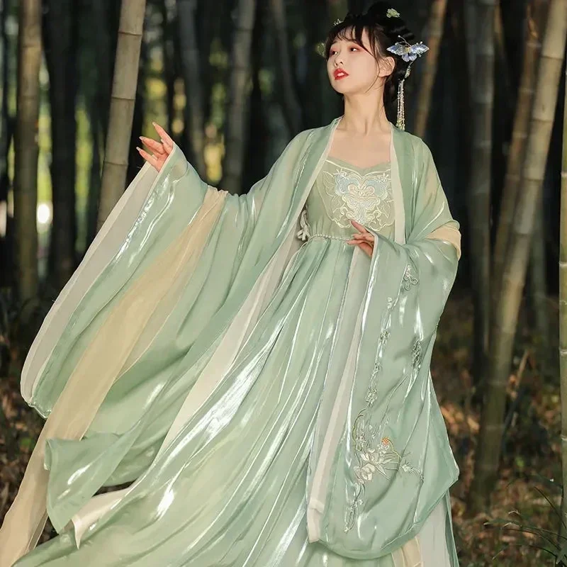 Hanfu Dress Women Ancient Chinese Traditional Hanfu Set Female Fairy Cosplay Costume Outfit Summer Daily Hanfu Folk Dance Dress
Hanfu Dress Women Ancient Chinese Traditional Hanfu Set Female Fairy Cosplay Costume Outfit Summer Daily Hanfu Folk Dance Dress