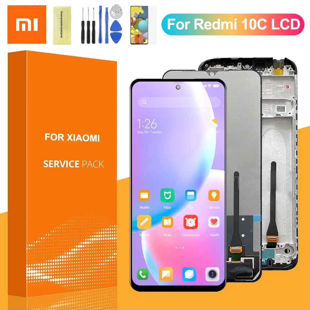 6,71" для Xiaomi Redmi 10C 220333 QBI ЖК-экран с рамкой, сенсорный экран с дигитайзером для ремонта дисплея Redmi 10C
6,71" для Xiaomi Redmi 10C 220333 QBI ЖК-экран с рамкой, сенсорный экран с дигитайзером для ремонта дисплея Redmi 10C