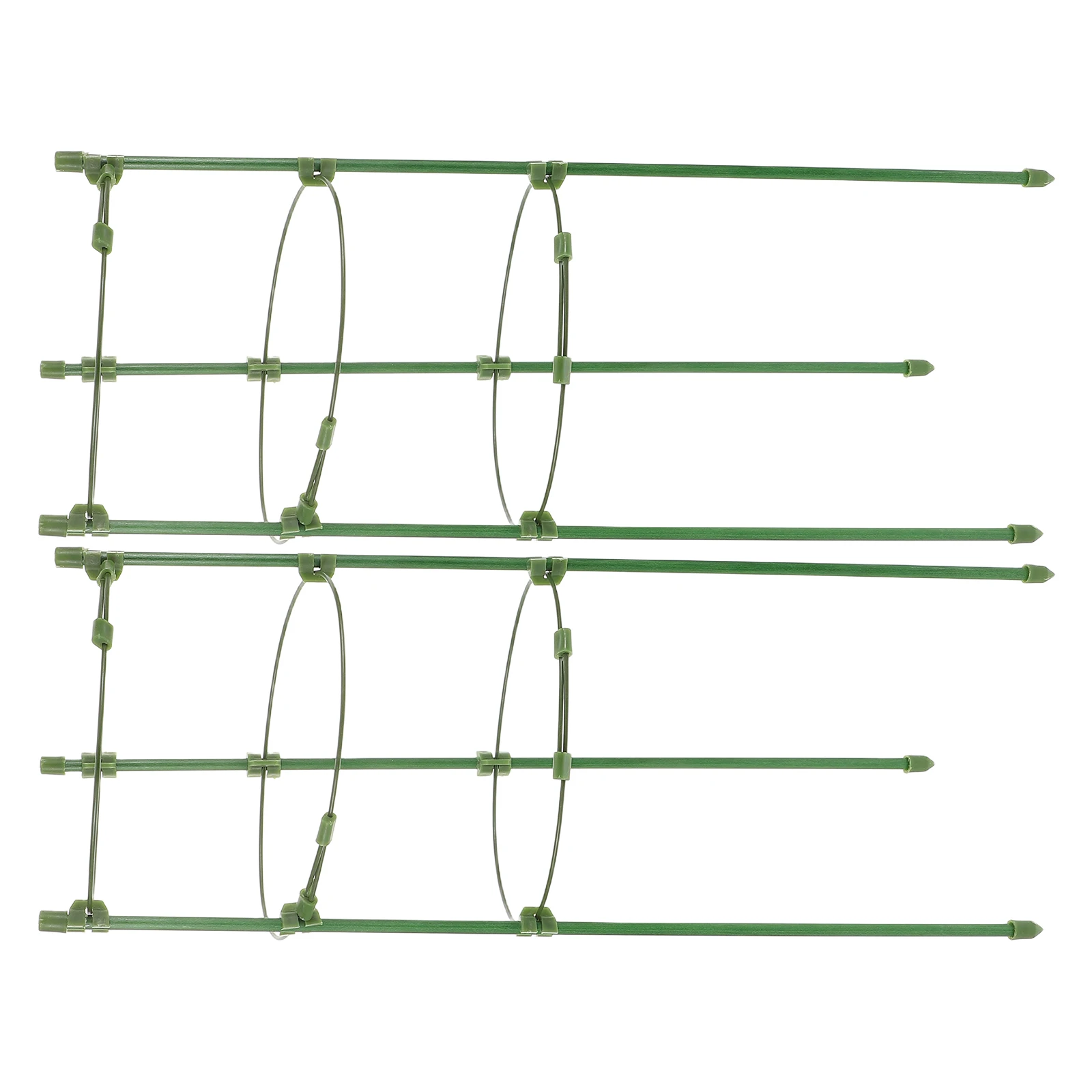 Climbing Vine Trellis Cucumber Cage Vegetable Garden Support Tomato Plant Rings Fiberglass Stakes 2 Sets Balcony Indoor Spaces
Climbing Vine Trellis Cucumber Cage Vegetable Garden Support Tomato Plant Rings Fiberglass Stakes 2 Sets Balcony Indoor Spaces