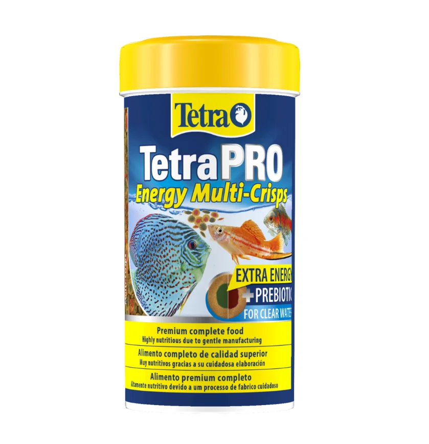 Tetra Tetrapro Energy Multi Crisps Premium Complete Fish Food Gentle Low Heat Process With Prebiotics 110g
Tetra Tetrapro Energy Multi Crisps Premium Complete Fish Food Gentle Low Heat Process With Prebiotics 110g