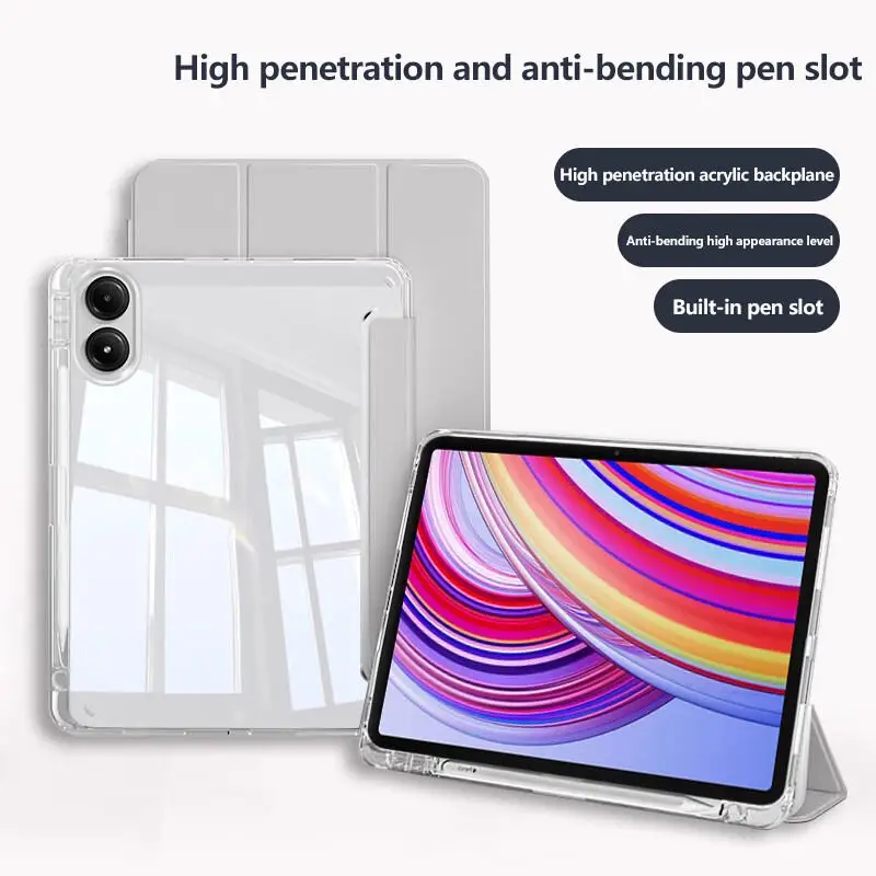 Acrylic Transparent Hard Case for Xiaomi Pad 7 Pad 6 Pro RedMi Pad Pro 12.1 SE 11 8.7 inch with Pencil Holder Stand Casing
Acrylic Transparent Hard Case for Xiaomi Pad 7 Pad 6 Pro RedMi Pad Pro 12.1 SE 11 8.7 inch with Pencil Holder Stand Casing