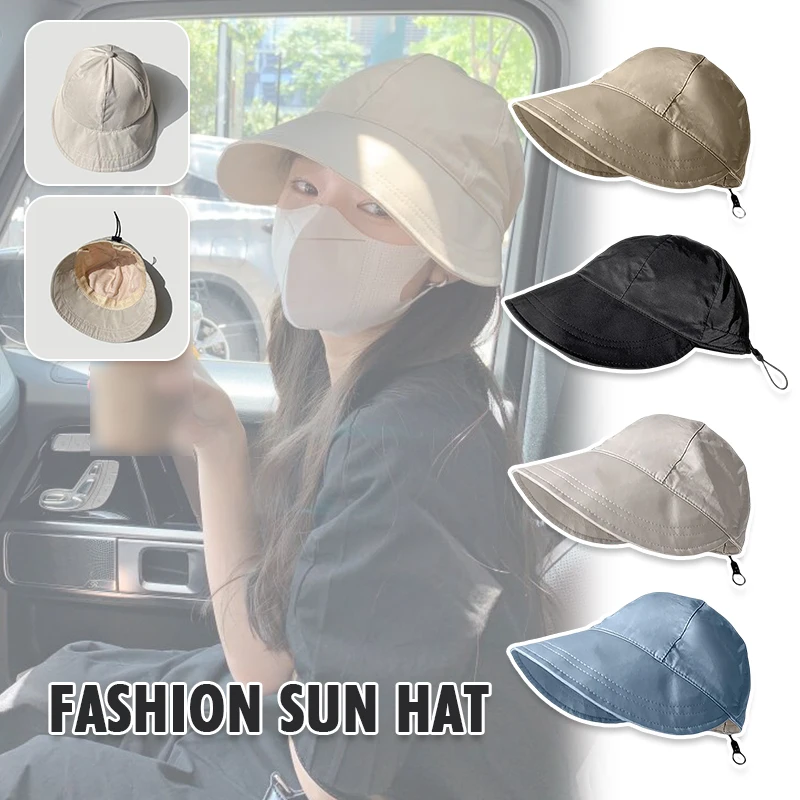Hot Womens Summer Sunscreen Sun Hat Foldable Wide Drawcord Adjustable Beach Cap Uv Protectio Thin Quick-Drying Fisherman Hats
Hot Womens Summer Sunscreen Sun Hat Foldable Wide Drawcord Adjustable Beach Cap Uv Protectio Thin Quick-Drying Fisherman Hats