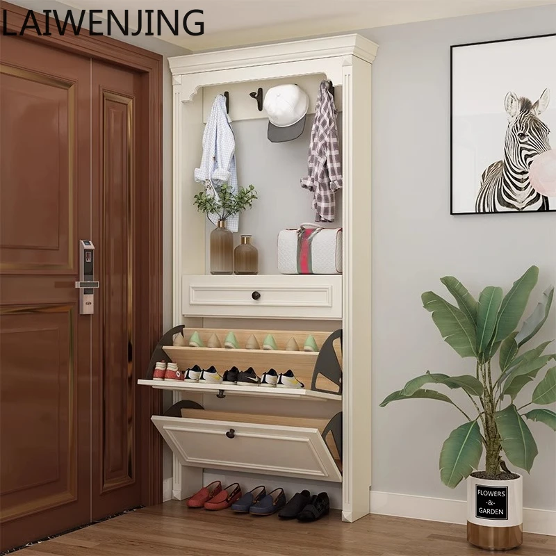 HLZ solid wood ultra-thin tipping bucket shoe cabinet household entrance entrance cabinet hanging hanger integrated wall mirror
HLZ solid wood ultra-thin tipping bucket shoe cabinet household entrance entrance cabinet hanging hanger integrated wall mirror