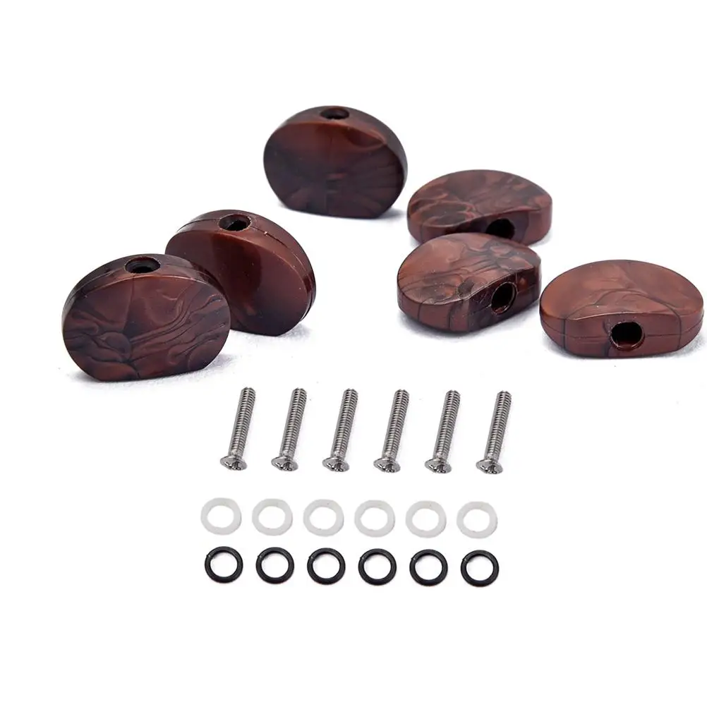 6 PCS/ Sealed Guitar Tuners Ballad Tuning Pegs Acoustic Machine Heads Keys Locking
6 PCS/ Sealed Guitar Tuners Ballad Tuning Pegs Acoustic Machine Heads Keys Locking