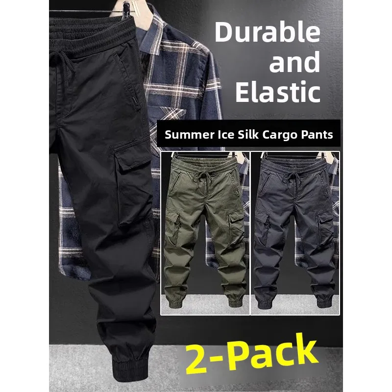Loose Fit Large Size Men's Work Trousers Casual Multi-ket Spring Autumn Long Pants for Labor Wear Comfortable Polyester Fiber
Loose Fit Large Size Men's Work Trousers Casual Multi-ket Spring Autumn Long Pants for Labor Wear Comfortable Polyester Fiber