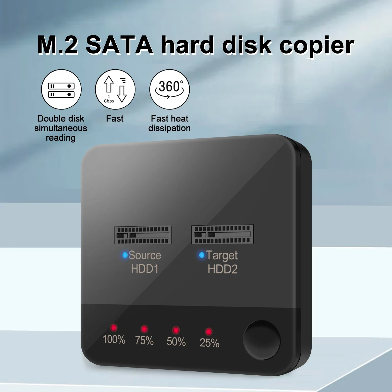 Протокол USB 3.1-типа C M.2 для док-станции SATA, автономное клонирование одним щелчком мыши и док-станция с двойным внешним корпусом SSD
Протокол USB 3.1-типа C M.2 для док-станции SATA, автономное клонирование одним щелчком мыши и док-станция с двойным внешним корпусом SSD