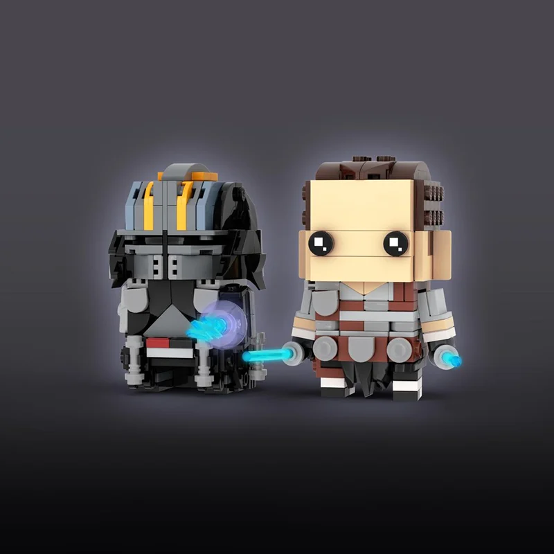406pcs MOC Brickheadz Galen Marek Lord Starkiller Model Building Toy Blocks Construction Creative Idea Christmas Gifts Education
406pcs MOC Brickheadz Galen Marek Lord Starkiller Model Building Toy Blocks Construction Creative Idea Christmas Gifts Education