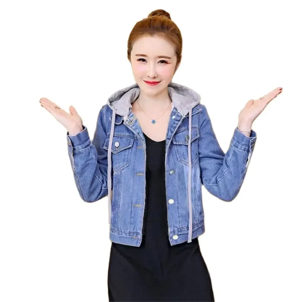Pop Winter Clothes Women Slim Thick Warm Women Denim Jacket Hoode With Detachable 2024 Autumn Streetwear Women Short Denim Coat
Pop Winter Clothes Women Slim Thick Warm Women Denim Jacket Hoode With Detachable 2024 Autumn Streetwear Women Short Denim Coat