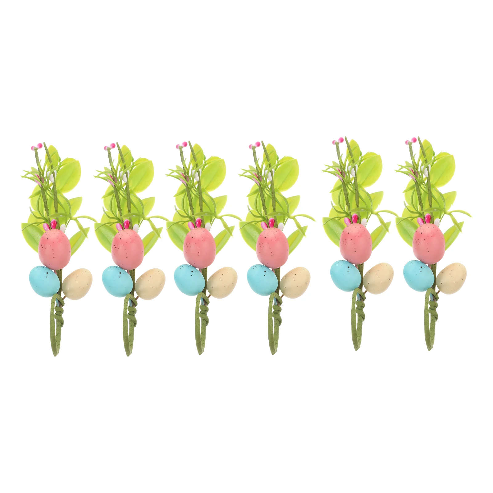 6pcs Creative Easter Egg Napkin Rings Silk Leaf C Wreaths Elegant Dining Table Decor Holiday Party Accessories
6pcs Creative Easter Egg Napkin Rings Silk Leaf C Wreaths Elegant Dining Table Decor Holiday Party Accessories