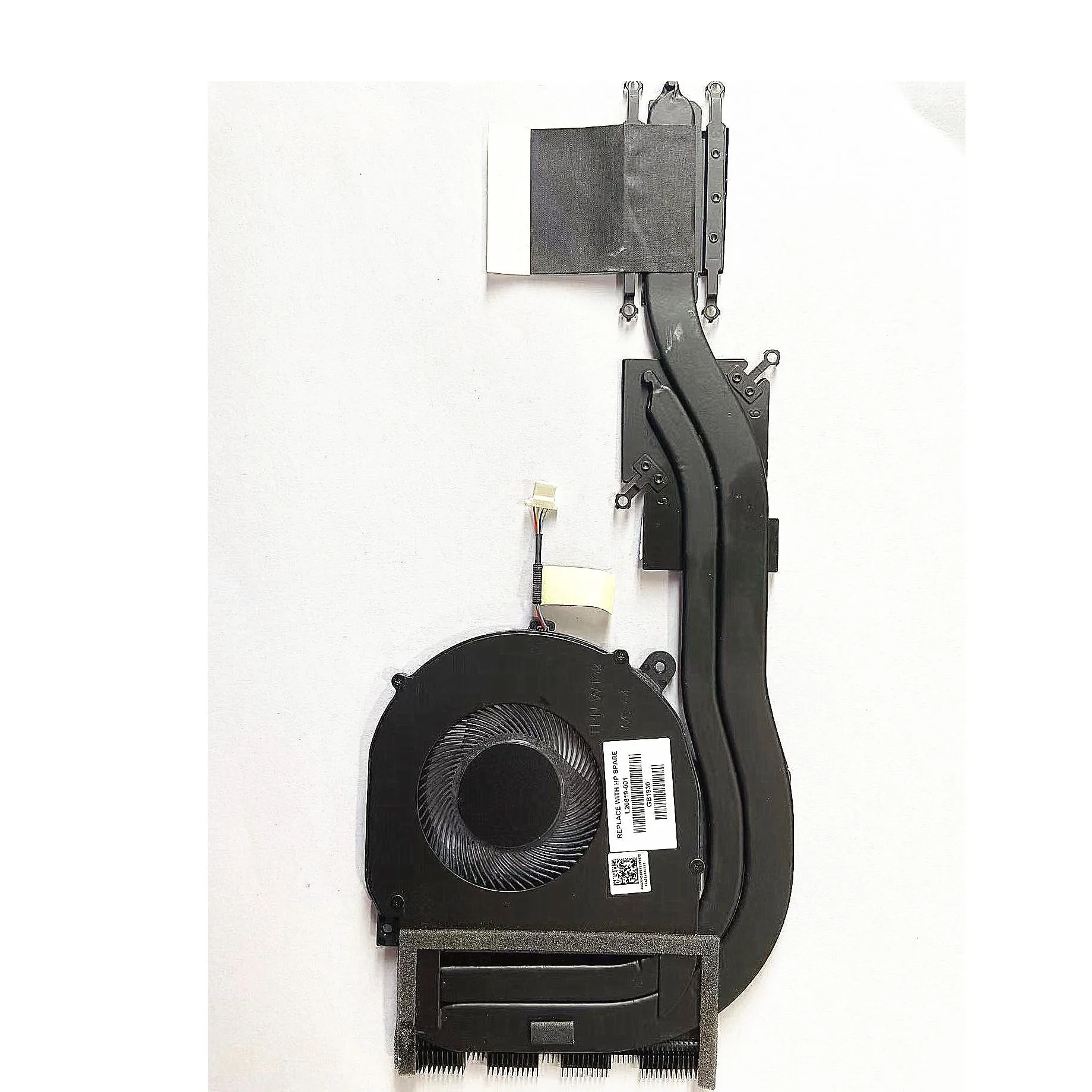 New CPU Cooling Fan Heatsink for HP X360 15-CR 15-CR0010NR 0035NR L20819-001 DFS200405BY0T L20818-001 TPN-W132 FKG2
New CPU Cooling Fan Heatsink for HP X360 15-CR 15-CR0010NR 0035NR L20819-001 DFS200405BY0T L20818-001 TPN-W132 FKG2