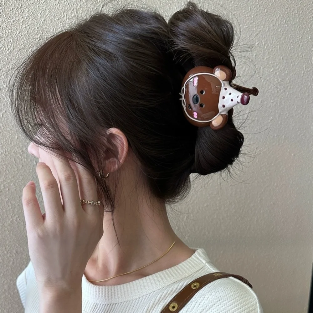 Fashion Hairpin Bear Hair Clip Acrylic Geometry Cartoon Hair Claw Korean Style Headwear Plastic Grab Clip Travel
Fashion Hairpin Bear Hair Clip Acrylic Geometry Cartoon Hair Claw Korean Style Headwear Plastic Grab Clip Travel