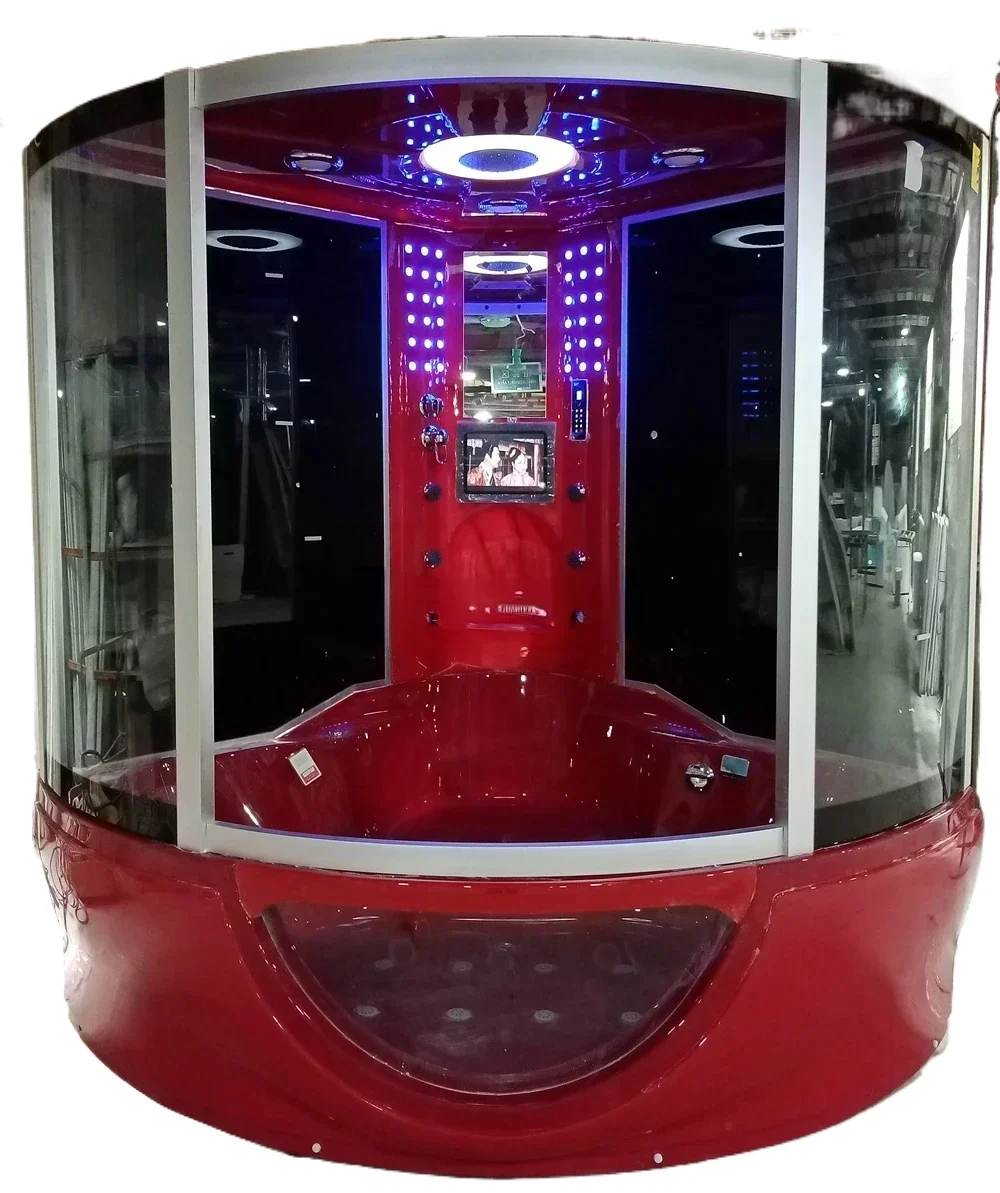 Enclosed Indoor Steam Shower Steam Cabin with Bathtub
Enclosed Indoor Steam Shower Steam Cabin with Bathtub