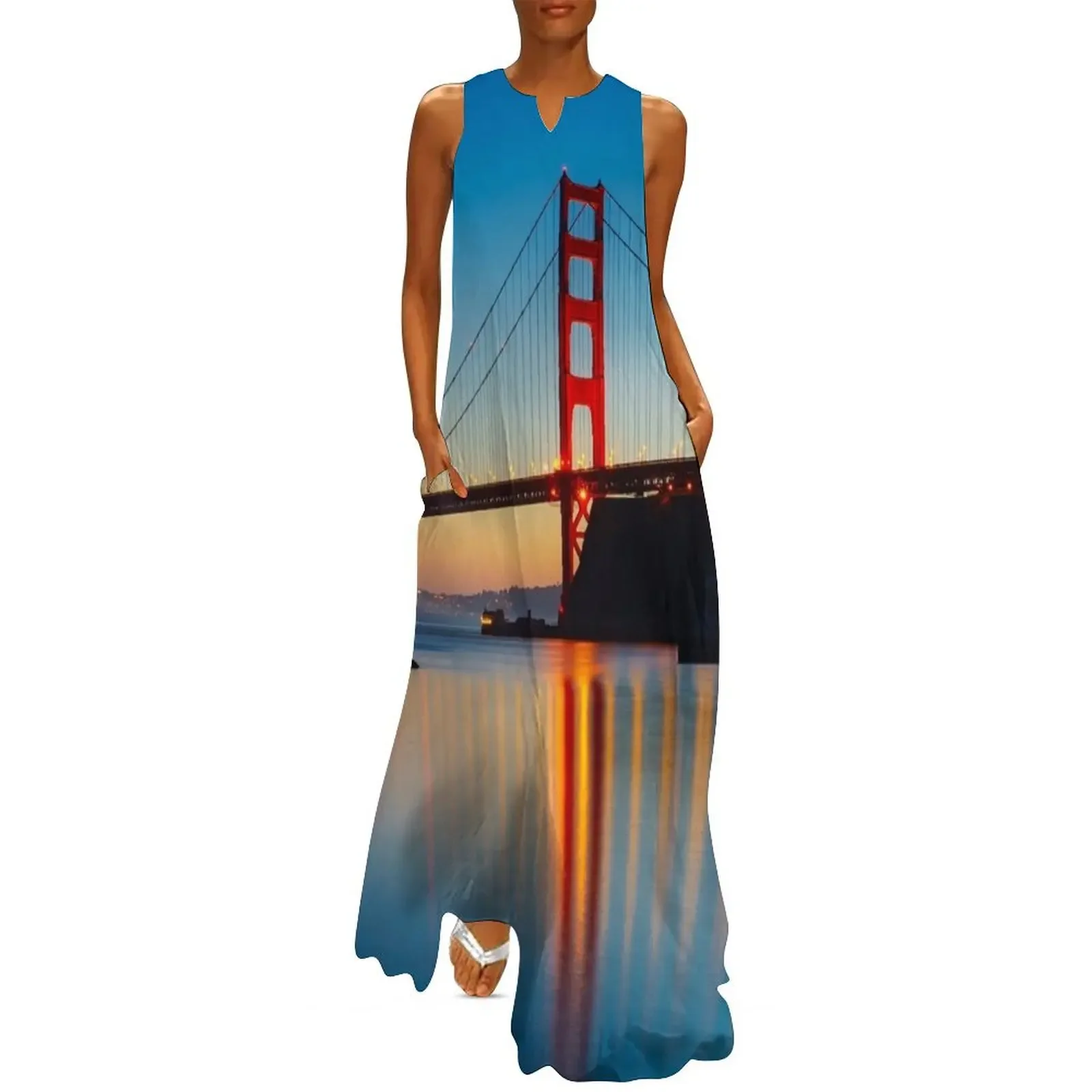 golden gate Long Dress luxury woman evening dress dresses for special events dress Long dresses 
golden gate Long Dress luxury woman evening dress dresses for special events dress Long dresses