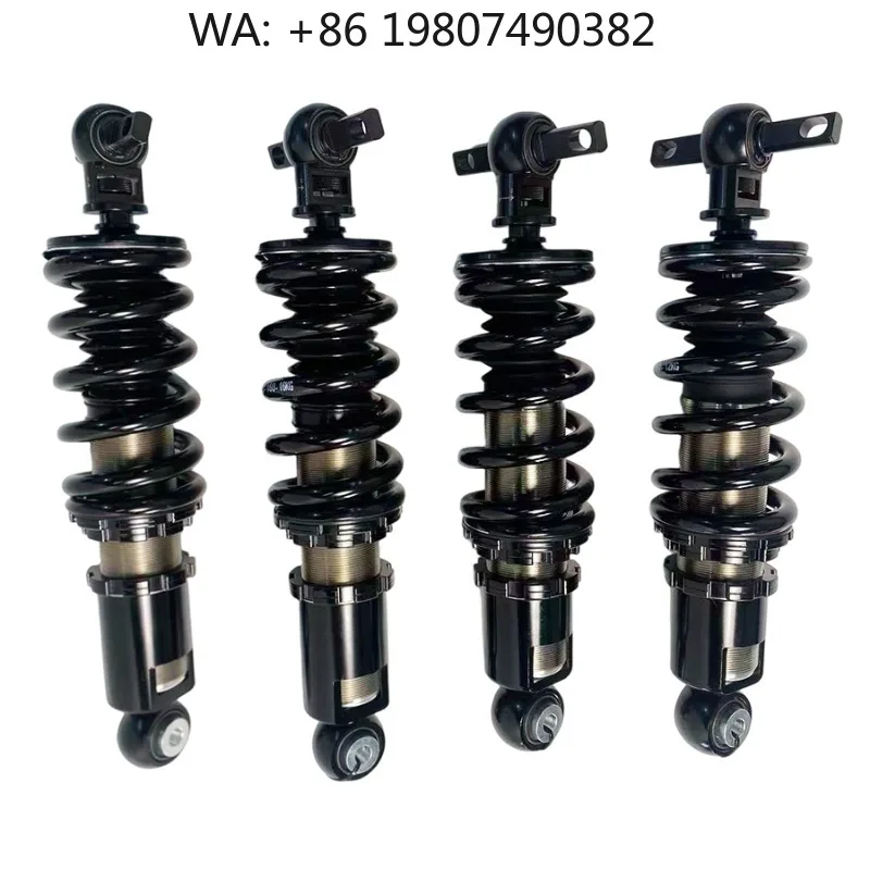 Premium Nitrogen Assisted Coilover Suspension Damper, High End Steel Shock Absorbers, Comfort Optimized Daily Racing Driving Upg
Premium Nitrogen Assisted Coilover Suspension Damper, High End Steel Shock Absorbers, Comfort Optimized Daily Racing Driving Upg