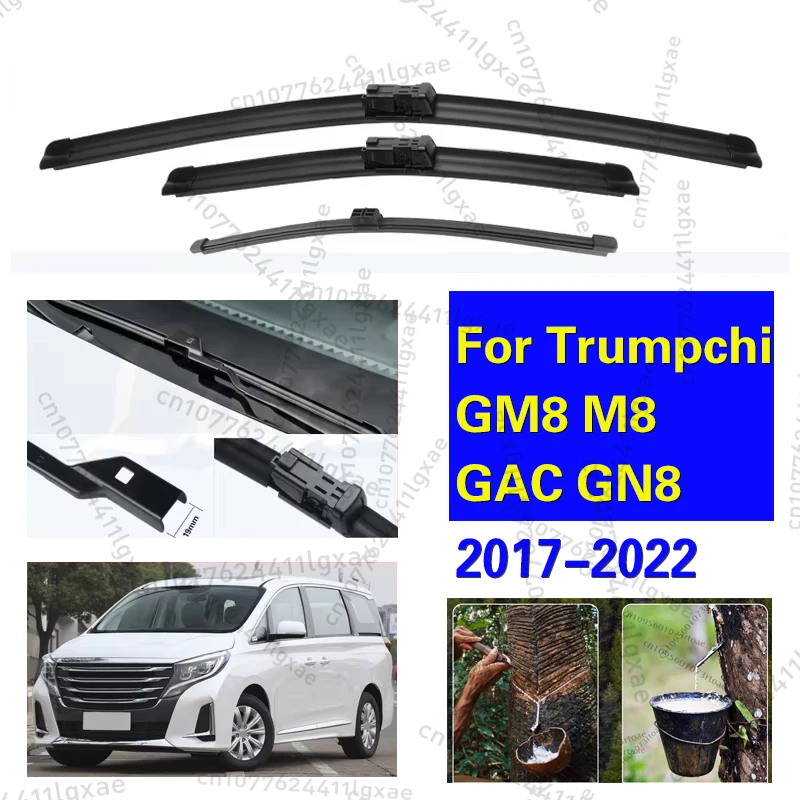Wiper Front Rear Wiper Blades Set For Trumpchi GM8 M8 GAC GN8 2017 2018 2019 2020 2021 2022 Windshield Windscreen Window
Wiper Front Rear Wiper Blades Set For Trumpchi GM8 M8 GAC GN8 2017 2018 2019 2020 2021 2022 Windshield Windscreen Window