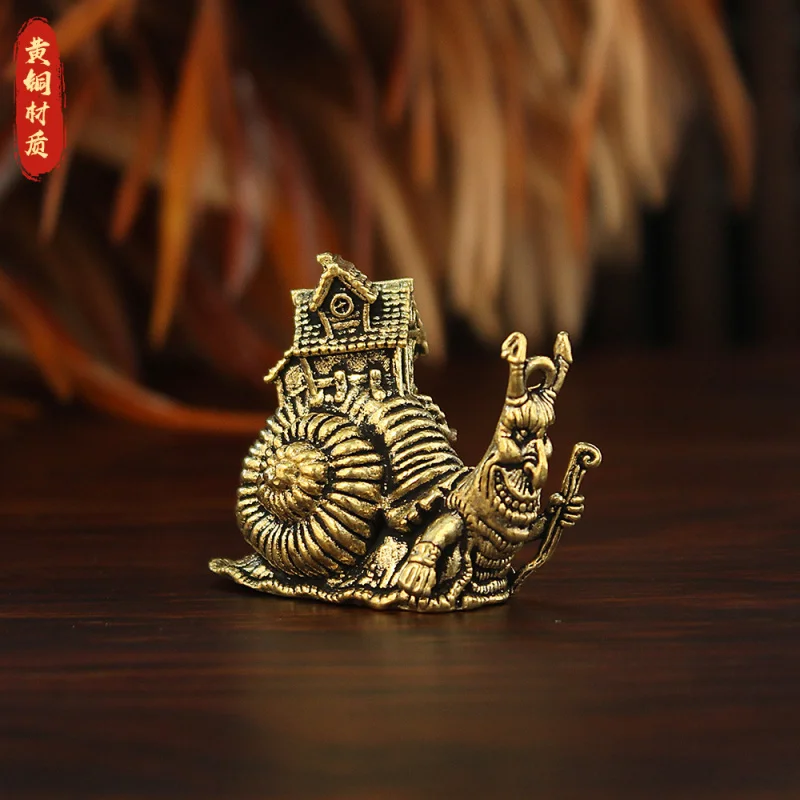 Creative Goblin Decoration Brass Desktop Landscaping Micro Landscape Snail House Small Copper Art Ornament
Creative Goblin Decoration Brass Desktop Landscaping Micro Landscape Snail House Small Copper Art Ornament
