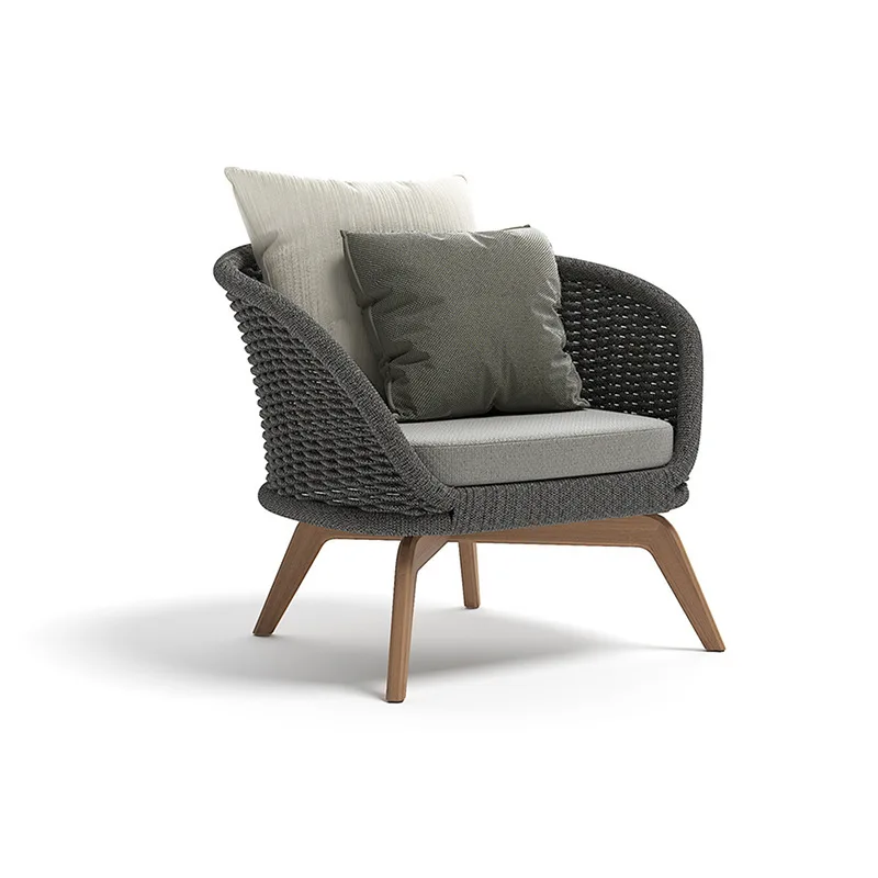 Rattan courtyard small sofa Nordic B & B outdoor terrace balcony coffee table combination
Rattan courtyard small sofa Nordic B & B outdoor terrace balcony coffee table combination