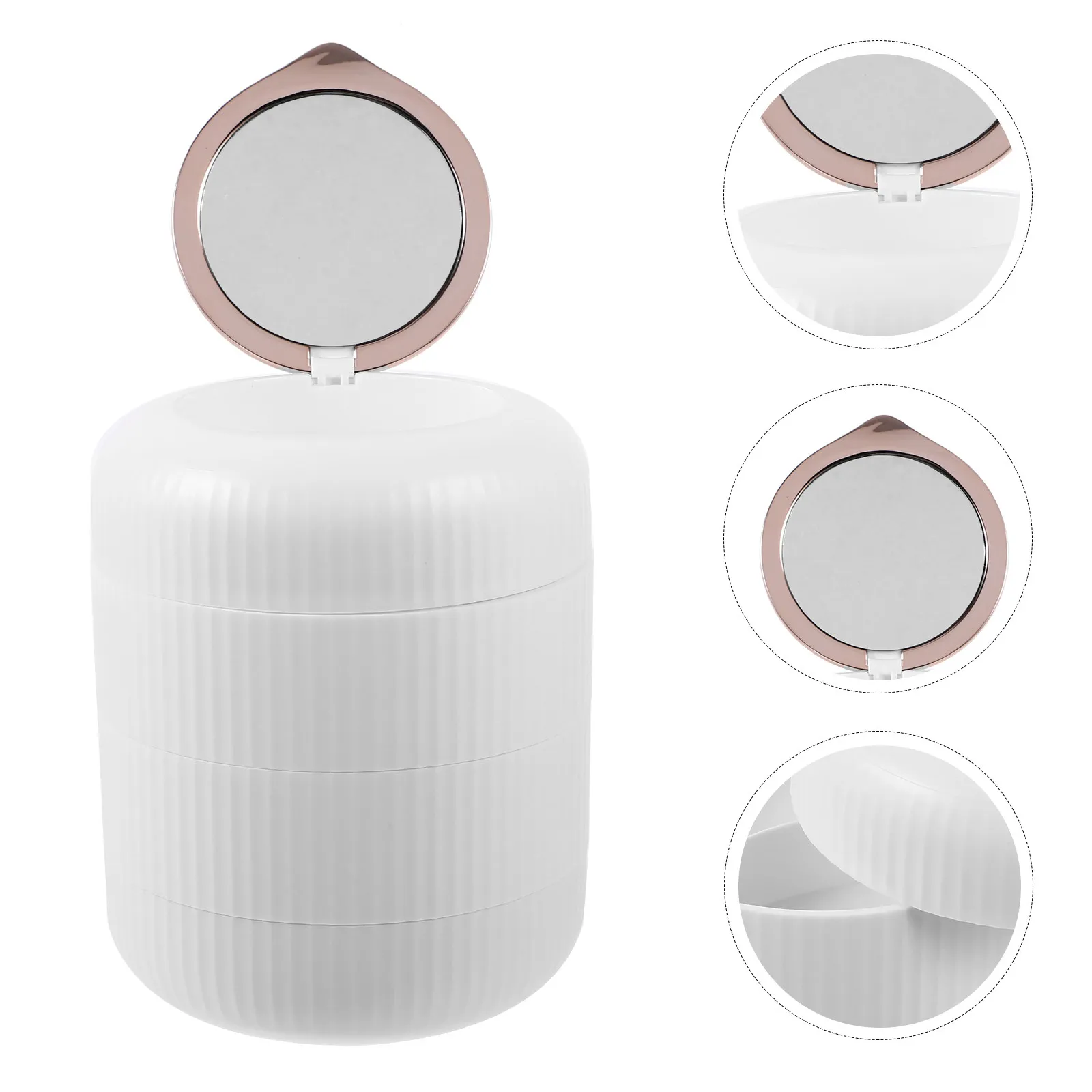 Вращающаяся шкатулка для украшений, многослойный поворотный органайзер, современный дизайн, подарок для женщин, на День матери, Рождество, День рождения, декоративный.
Вращающаяся шкатулка для украшений, многослойный поворотный органайзер, современный дизайн, подарок для женщин, на День матери, Рождество, День рождения, декоративный.