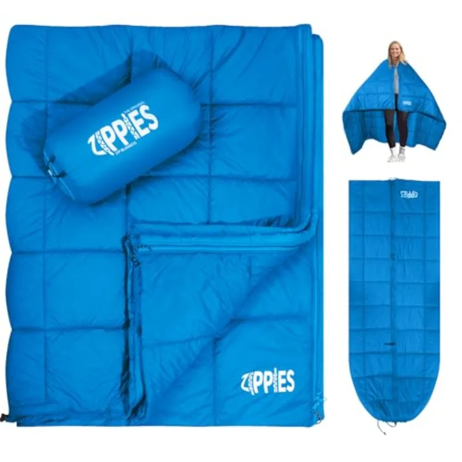 3M Thinsulate Insulation Puffy Camping Blanket for Cold Weather Queen Size Warm Camping Quilt with Zipper Waterproof Outdoor Sl
3M Thinsulate Insulation Puffy Camping Blanket for Cold Weather Queen Size Warm Camping Quilt with Zipper Waterproof Outdoor Sl