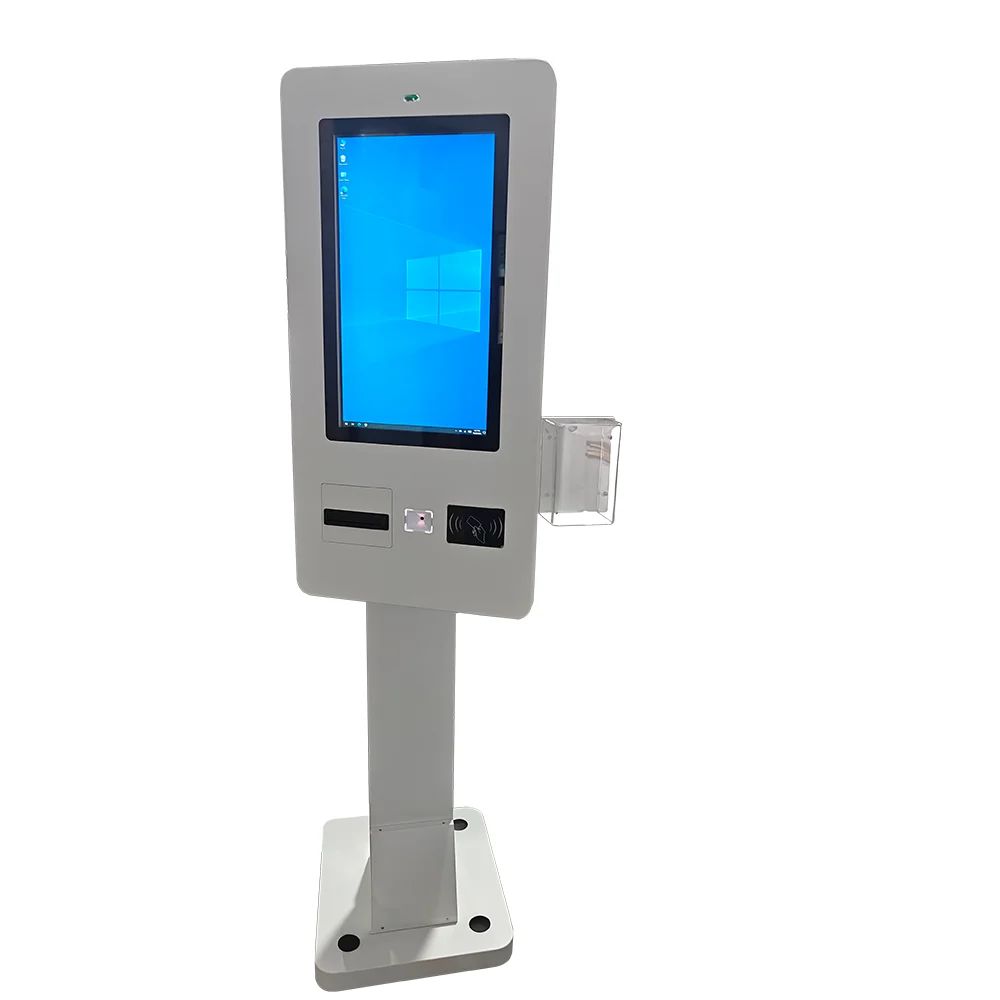Outdoor 27 Inch Wall Mounted Self-Service Payment Kiosk with QR Code Scanner and Rainproof Housing
Outdoor 27 Inch Wall Mounted Self-Service Payment Kiosk with QR Code Scanner and Rainproof Housing
