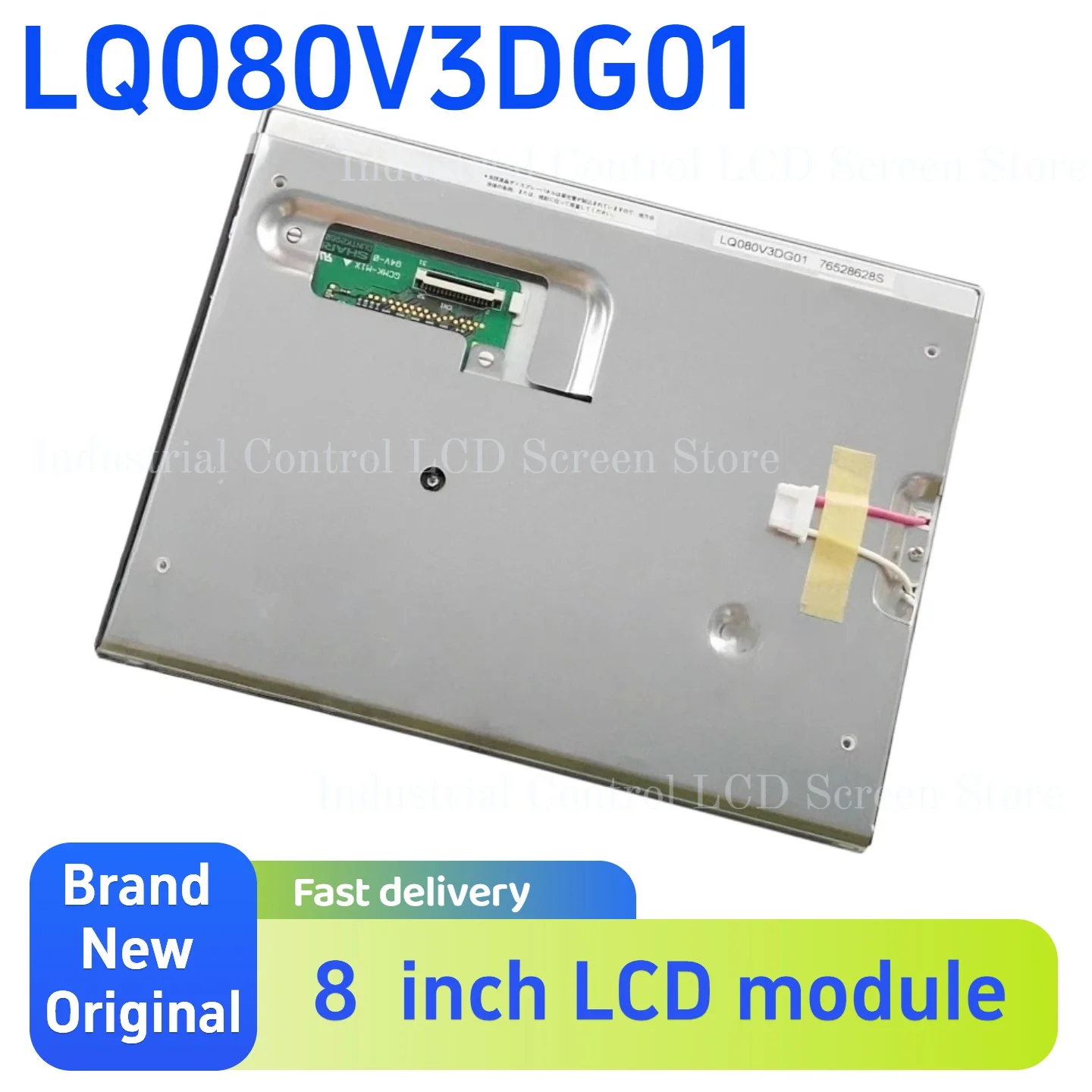 LQ080V3DG01 Original 8 Inch FG080010DNCWAG10 LCD Display Screen Panel 640*480
LQ080V3DG01 Original 8 Inch FG080010DNCWAG10 LCD Display Screen Panel 640*480