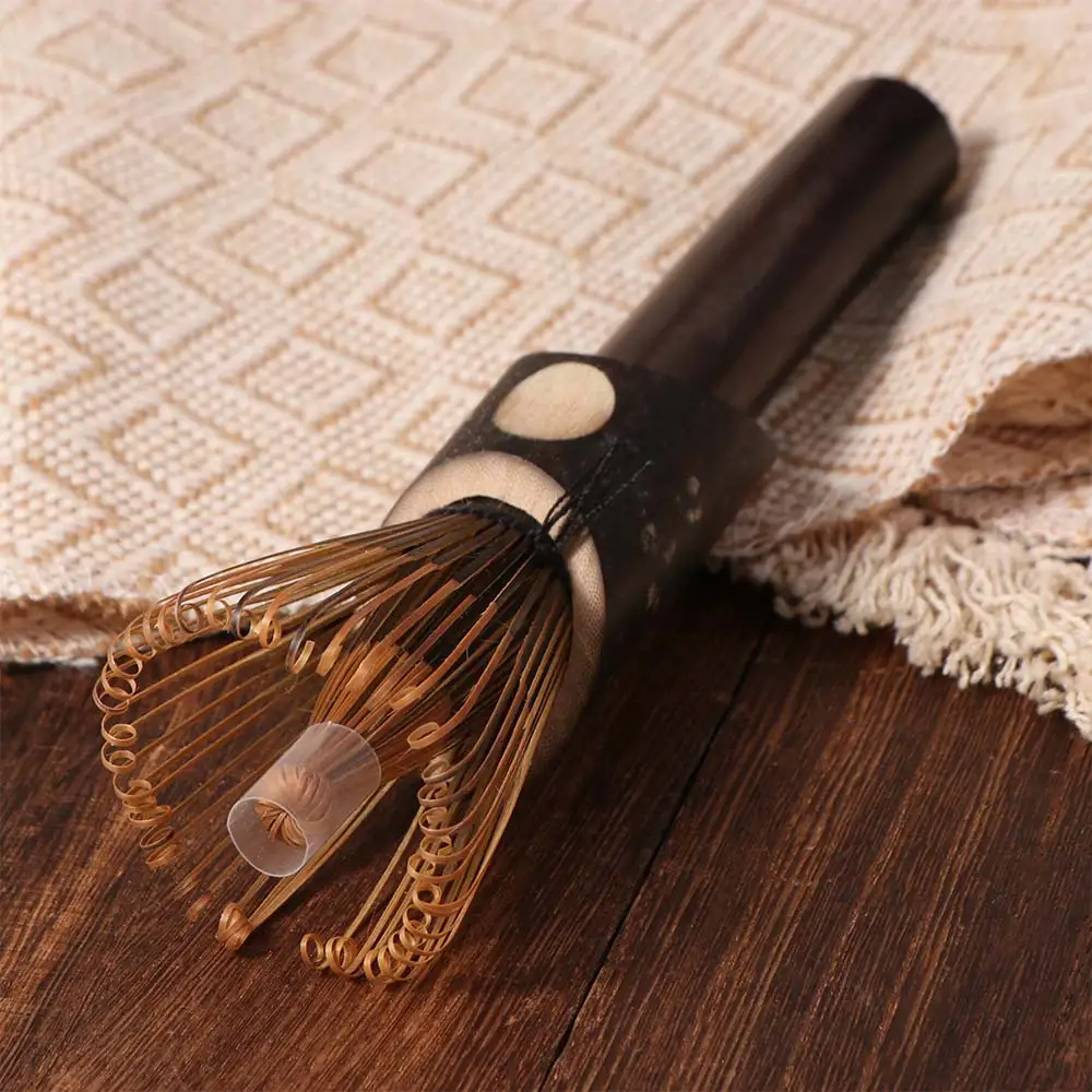 Japanese Style Matcha Whisk with Long Handle Stirring Brush Portable Matcha Powder Brush Tool Useful Traditional
Japanese Style Matcha Whisk with Long Handle Stirring Brush Portable Matcha Powder Brush Tool Useful Traditional