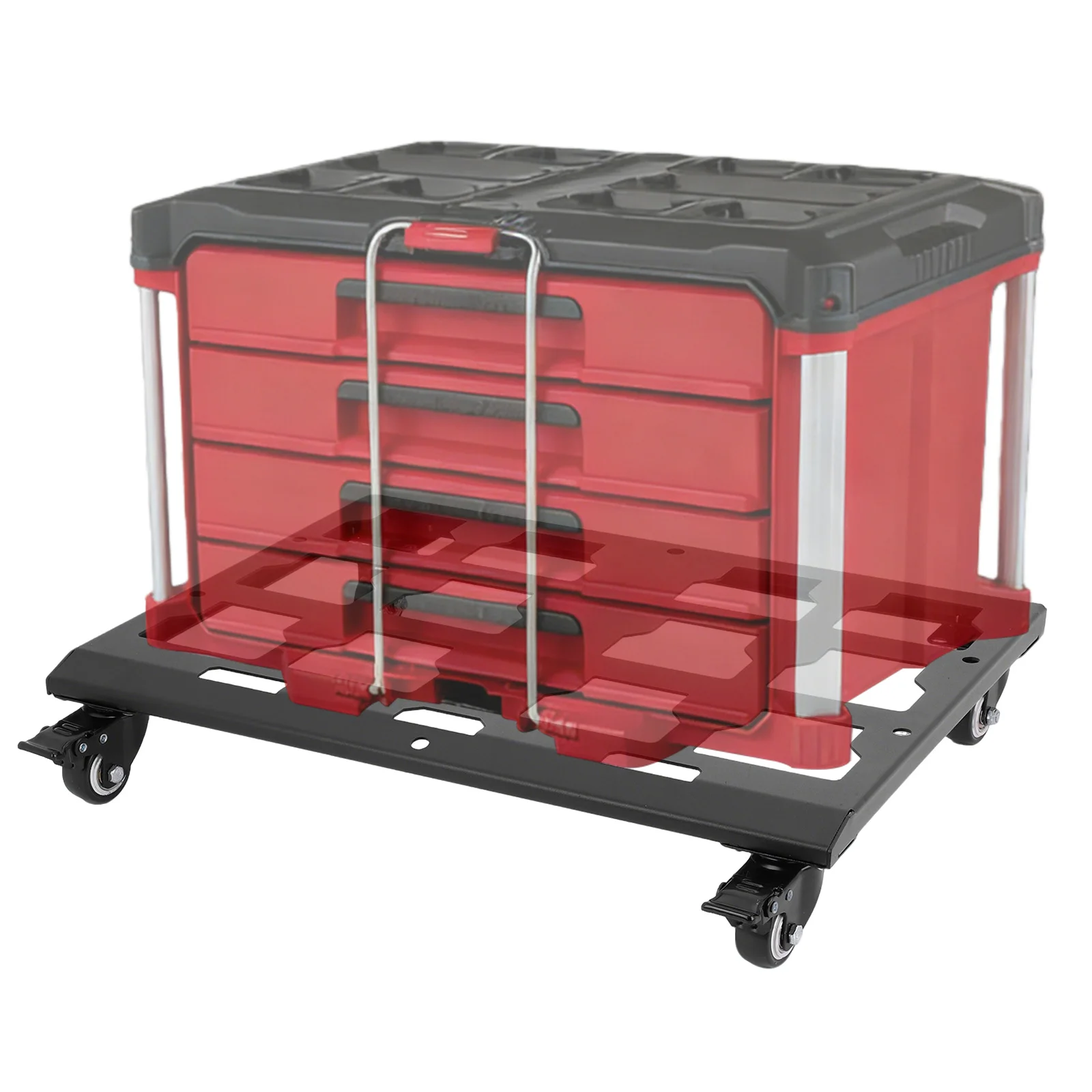 Heavy Duty Tool Box Dolly with Swivel Casters Moving Platform Carrier Load 200LBS Capacity for Appliance Heavy Items Sofa
Heavy Duty Tool Box Dolly with Swivel Casters Moving Platform Carrier Load 200LBS Capacity for Appliance Heavy Items Sofa