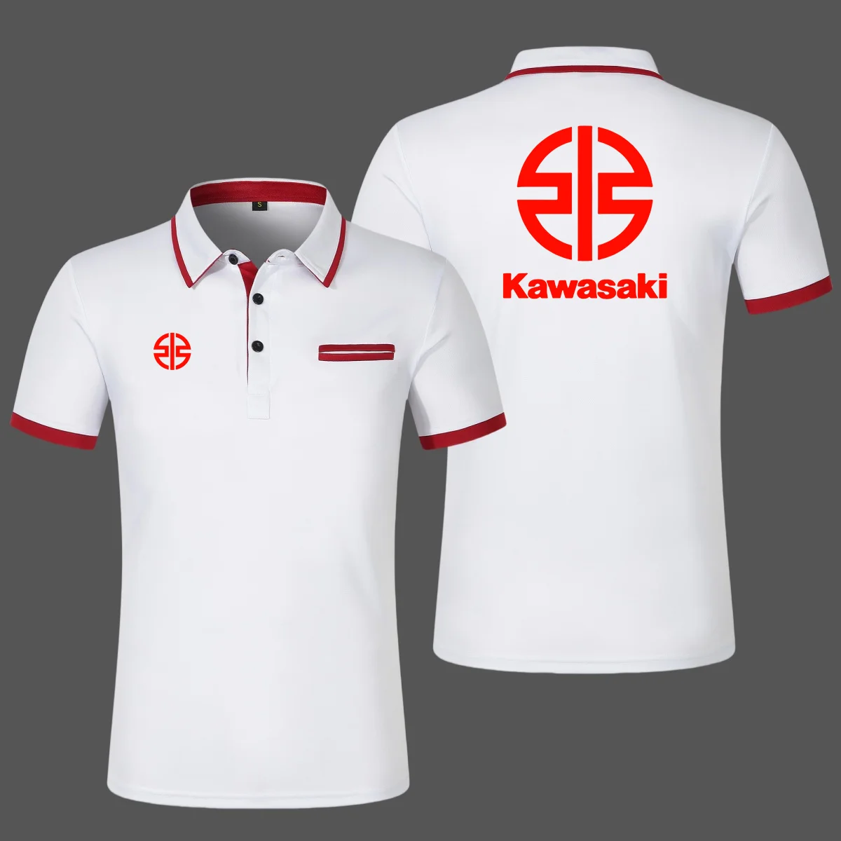 Kawasaki мужская рубашка-поло с короткими рукавами повседневная футболка летняя модная дышащая свободная базовая лоскутная рубашка с искусственными карманами
Kawasaki мужская рубашка-поло с короткими рукавами повседневная футболка летняя модная дышащая свободная базовая лоскутная рубашка с искусственными карманами