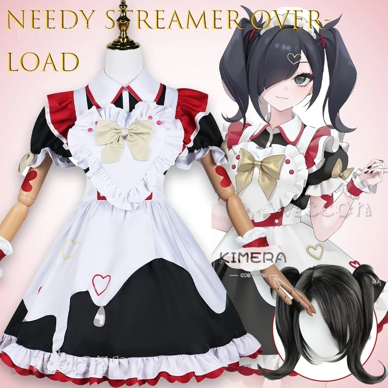 Needy Strea MerOverload Amechan KAngel, карнавальный костюм, платье горничной, комплект одежды в стиле аниме, игра на Хэллоуин, косплей, рождественская вечеринка, Cos
Needy Strea MerOverload Amechan KAngel, карнавальный костюм, платье горничной, комплект одежды в стиле аниме, игра на Хэллоуин, косплей, рождественская вечеринка, Cos