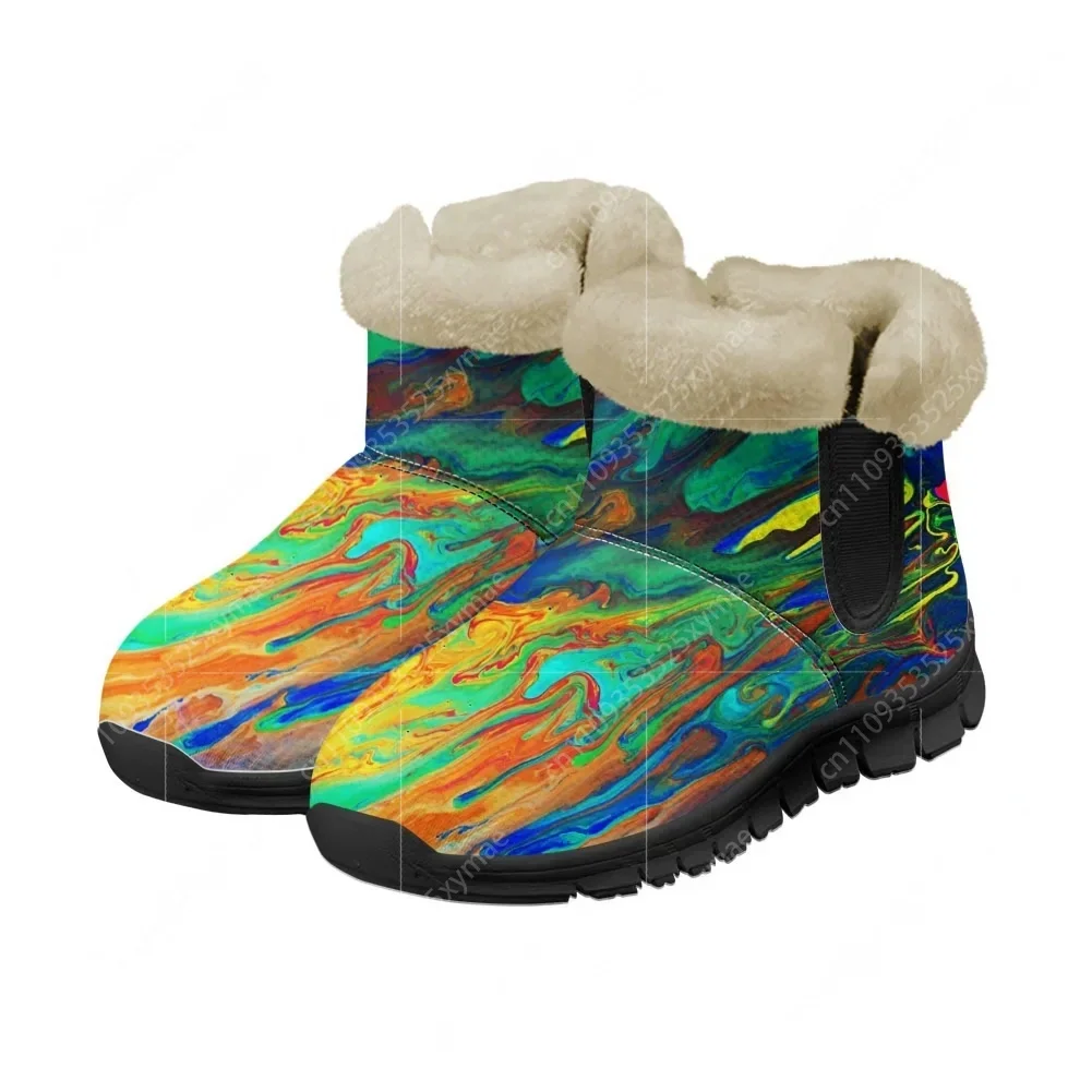 Custom Abstract Multicolor Snow Boots Mens Womens Jungle Same Color Shoes Keep Warm Casual Lightweight Plush Thickened Sneakers
Custom Abstract Multicolor Snow Boots Mens Womens Jungle Same Color Shoes Keep Warm Casual Lightweight Plush Thickened Sneakers
