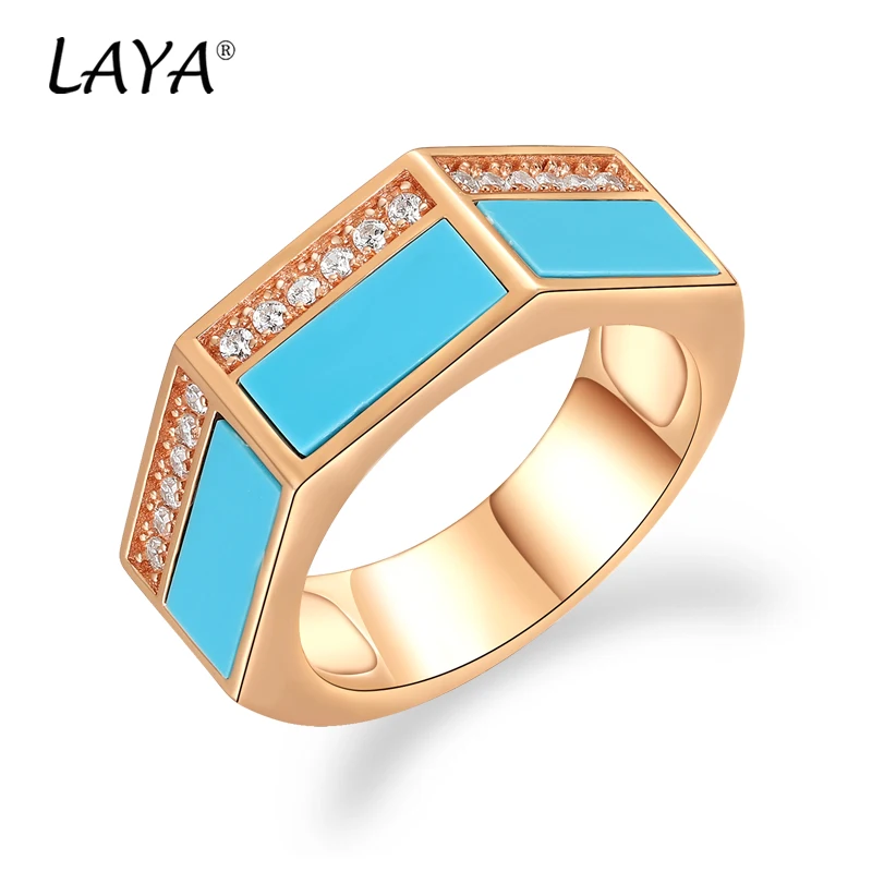 Laya 925% 100 sterling silver high-quality shiny zircon fashionable irregular women's ring luxurious charm jewelry handmade enam
Laya 925% 100 sterling silver high-quality shiny zircon fashionable irregular women's ring luxurious charm jewelry handmade enam