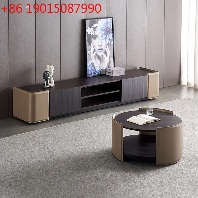 Light luxury rock slab TV coffee table combination Light luxury modern simple living room floor cabinet New
Light luxury rock slab TV coffee table combination Light luxury modern simple living room floor cabinet New
